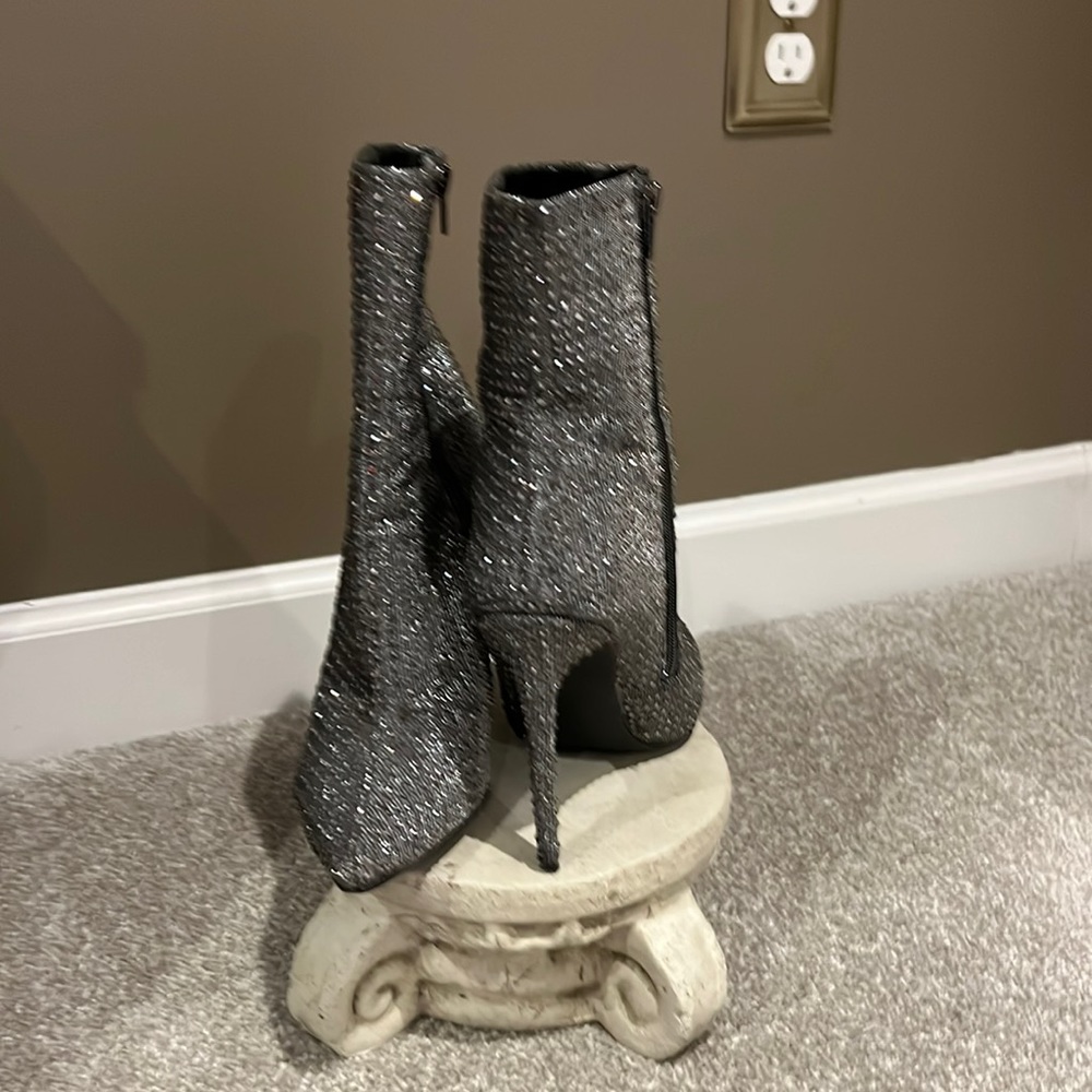 Silver studded Steve Madden boots